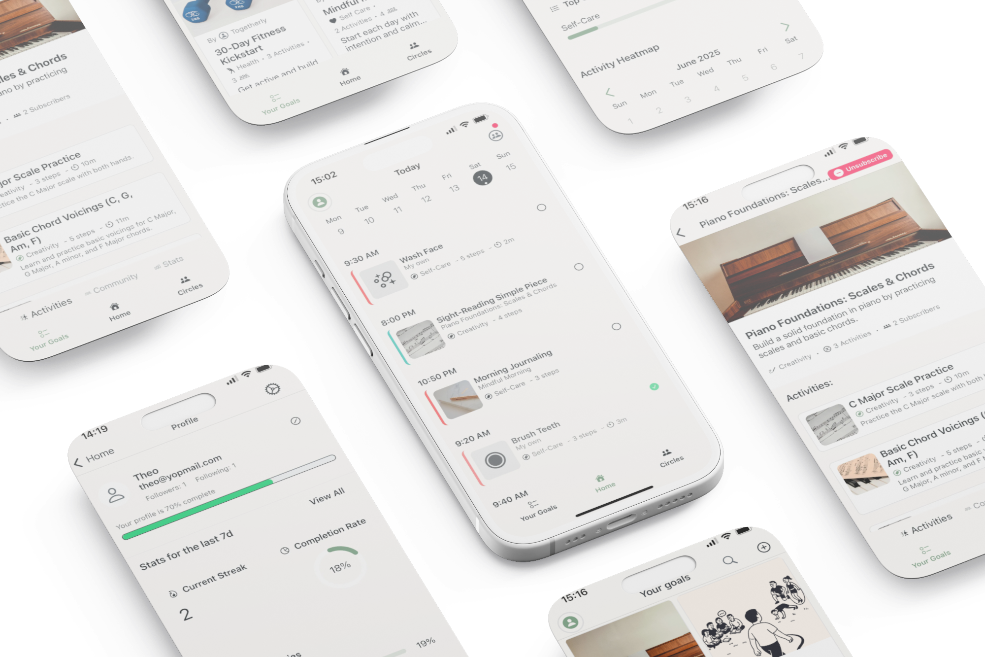 Kindling App Dashboard